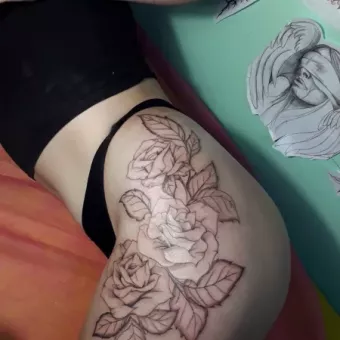 DK tattoo