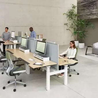 StiyStil - столи для роботи стоячи та сидячи, крісла