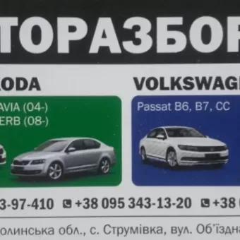 Автозапчастини Skoda VW