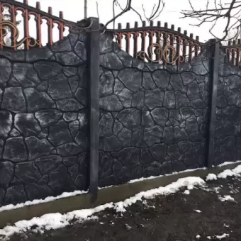 ЗАЛІЗОБЕТОННІ ОГОРОЖІ
