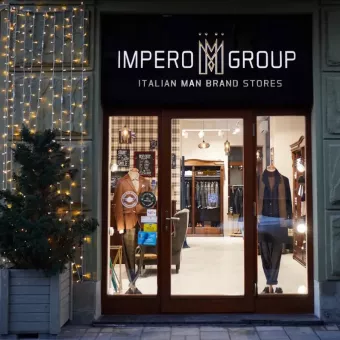 Impero Group, магазин чоловічого одягу італійських брендів. Italian man brands store