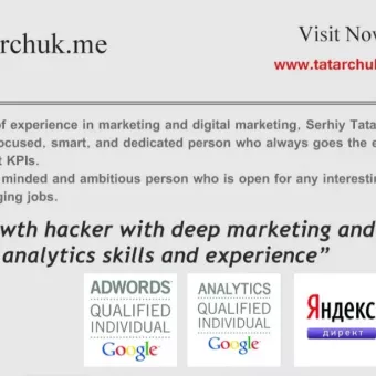 Tatarchuk.me